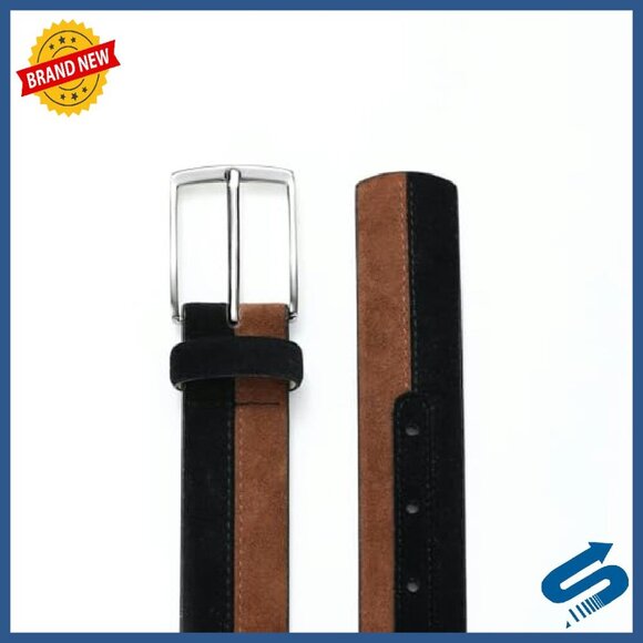 Slim Synthetic Leather Belt with Silver Buckle for Women